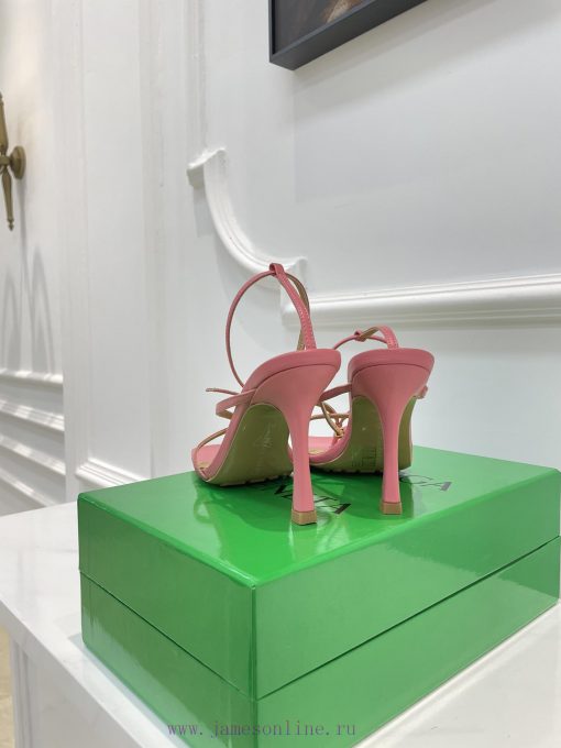 BV Butterfly Home 12 Color Strap Sandals Sky BlueBOTTEGA VENETA Strap Toe Sandals Continue tf3zxg4r4 - Image 3