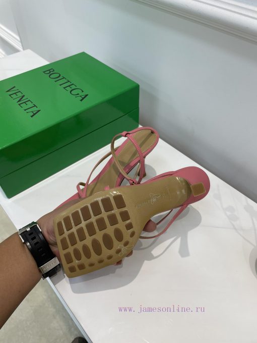 BV Butterfly Home 12 Color Strap Sandals Sky BlueBOTTEGA VENETA Strap Toe Sandals Continue tf3zxg4r4 - Image 6