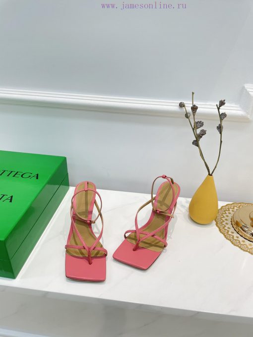 BV Butterfly Home 12 Color Strap Sandals Sky BlueBOTTEGA VENETA Strap Toe Sandals Continue tf3zxg4r4 - Image 9