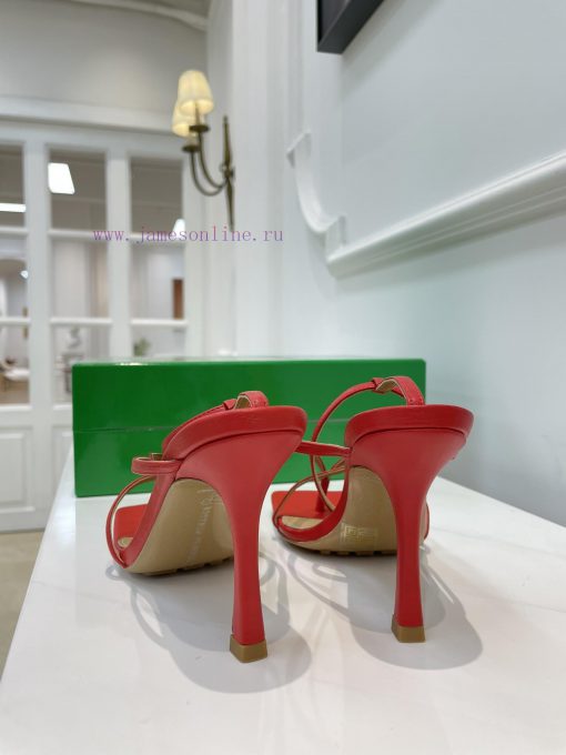 BV Butterfly Home 12 Color Strap Sandals Sky BlueBOTTEGA VENETA Strap Toe Sandals Continue tb338ji6u - Image 4
