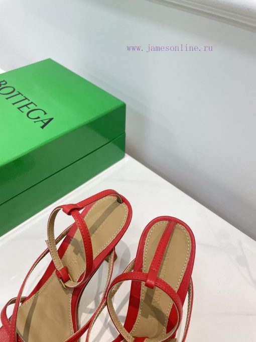 BV Butterfly Home 12 Color Strap Sandals Sky BlueBOTTEGA VENETA Strap Toe Sandals Continue tb338ji6u - Image 7