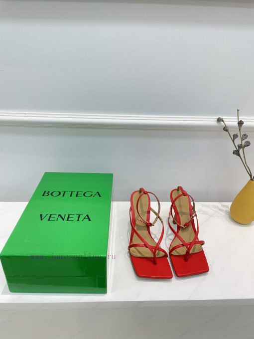 BV Butterfly Home 12 Color Strap Sandals Sky BlueBOTTEGA VENETA Strap Toe Sandals Continue tb338ji6u - Image 10