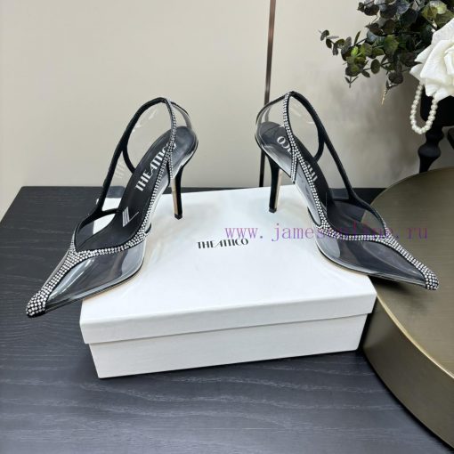 The Attico24 Autumn New High HeelsThis high-heeled shoe is made of 100% suede leather and PVn0165xsn - Image 5