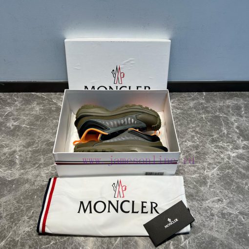 Top of the line Moncler Alliance Trailgrip Lite low top lace up khaki ️️ Trailgrip Lite is dvf25mj3r - Image 2
