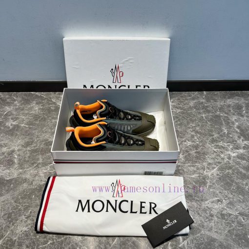 Top of the line Moncler Alliance Trailgrip Lite low top lace up khaki ️️ Trailgrip Lite is dvf25mj3r - Image 3