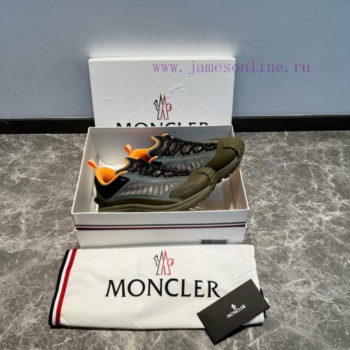 Top of the line Moncler Alliance Trailgrip Lite low top lace up khaki ️️ Trailgrip Lite is dvf25mj3r - Image 6