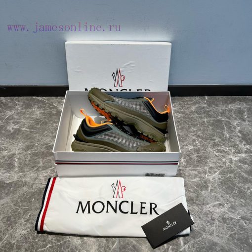 Top of the line Moncler Alliance Trailgrip Lite low top lace up khaki ️️ Trailgrip Lite is dvf25mj3r - Image 7