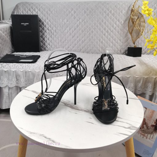 New Release - YSL Top Level2024 new strap high-heeled sandalsPerfect attention to detailFootyrnrqdzs - Image 5