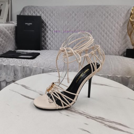 New Release - YSL Top Level2024 new strap high-heeled sandalsPerfect attention to detailFoot6dzoekdm - Image 6
