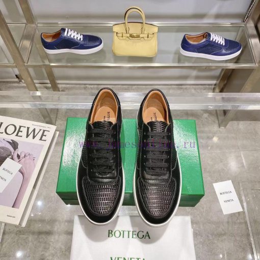 The original development of BottegaVeneta Bottega lovers' lace up casual sneakers for men+20d0xr1pr5 - Image 2