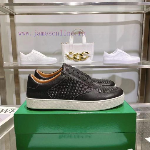 The original development of BottegaVeneta Bottega lovers' lace up casual sneakers for men+20d0xr1pr5 - Image 5