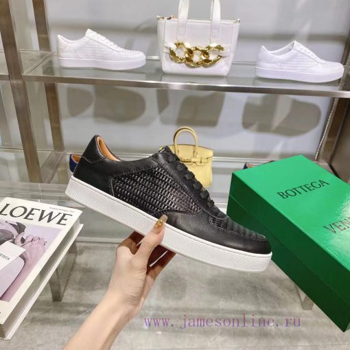 The original development of BottegaVeneta Bottega lovers' lace up casual sneakers for men+20d0xr1pr5 - Image 6