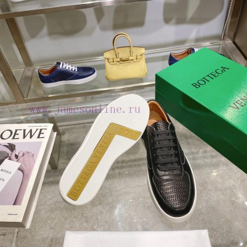 The original development of BottegaVeneta Bottega lovers' lace up casual sneakers for men+20d0xr1pr5 - Image 9