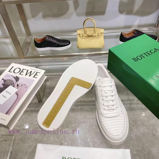 The original development of BottegaVeneta Bottega lovers' lace up casual sneakers for men+20j3vmj8a2 - Image 10