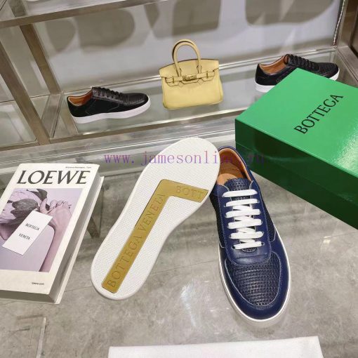 The original development of BottegaVeneta Bottega lovers' lace up casual sneakers for men+20fnmdltcx - Image 10