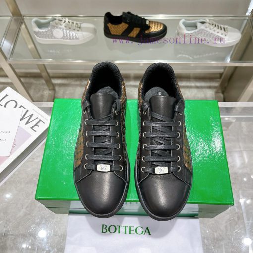The original BottegaVeneta Bottega family lace up casual men's sneakers were developed with k9o6m0t4 - Image 2