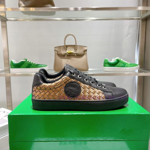 The original BottegaVeneta Bottega family lace up casual men's sneakers were developed with k9o6m0t4 - Image 5