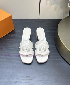 2024 early spring new LV donkey brand Louis Vuitton classic explosive hollow out thick heel yhgzq1oj