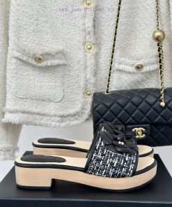 Chanel | Chanel 24P Spring/Summer New ProductsThick Bottom Mountain Camellia Slippers Seriesibvhcbdl