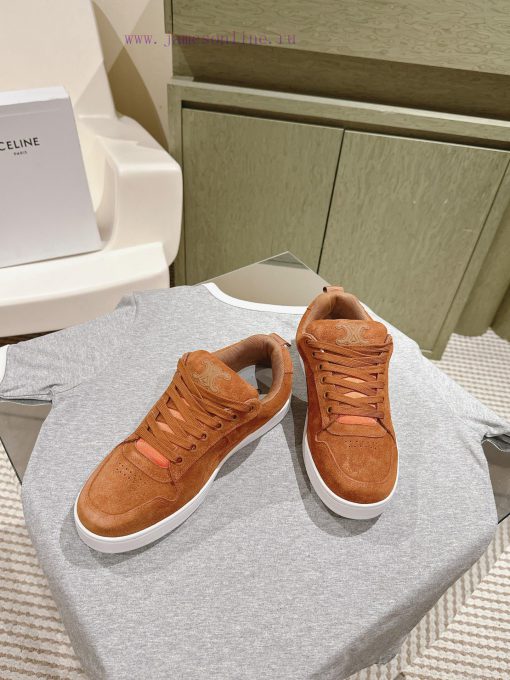 Couple style | ² ⁰ ² 4 𝐬𝐬 🤍🤎𝐶𝑒𝑙𝑖𝑛  Celine's new autumn deer skin casual shoe series is launcprnh43du - Image 4