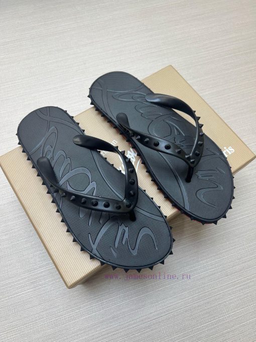 Couple styleCL - Top quality slippers CL, shoes covered with rivets, cool feeling, handmade,3z4ld851 - Image 4