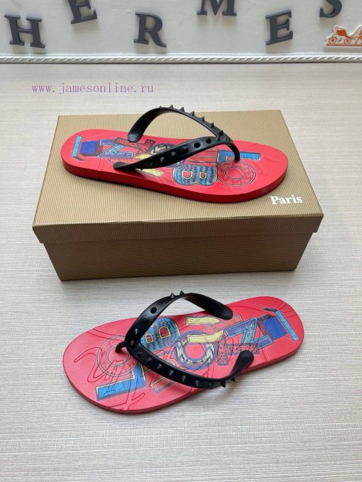 Couple styleCL - Top grade slippers with CL midsole 3D printing, synchronized with the highehmrczj02 - Image 5
