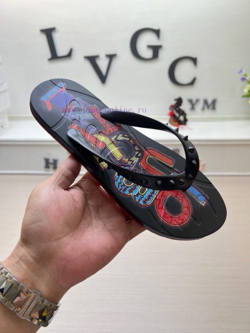 Couple styleCL - Top grade slippers with CL midsole 3D printing, synchronized with the higheh34fhod5