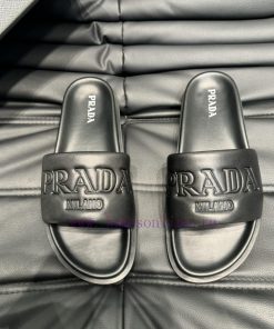 PRADR - Prada luxury brand casual slippers, imported original sheepskin, high-end and comforvy0jwyka