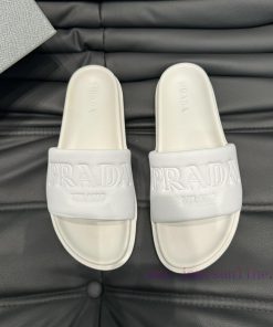 PRADR - Prada luxury brand casual slippers, imported original sheepskin, high-end and comforyl4h222u