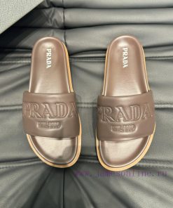 PRADR - Prada luxury brand casual slippers, imported original sheepskin, high-end and comfor9jixsub2