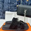Male+10Herm è s/Herm è s Classic Kelly Button Second Uncle SlippersKelly's buckle is complet3was91ib