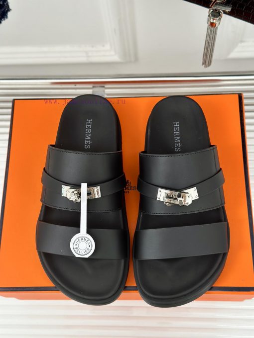 Male+10Herm è s/Herm è s Classic Kelly Button Second Uncle SlippersKelly's buckle is complettywydwa1 - Image 5