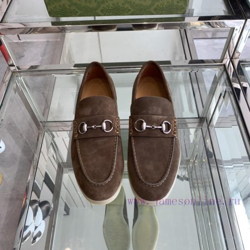 Gucci Classic Men's Horseneck Buckle loafersFeaturing a classic design and intricately embel8h105pnj - Image 2