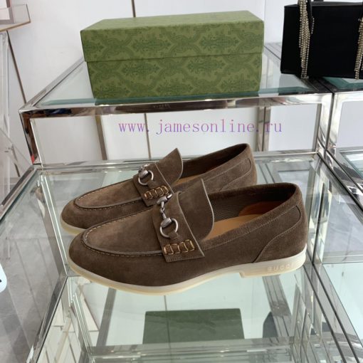 Gucci Classic Men's Horseneck Buckle loafersFeaturing a classic design and intricately embel8h105pnj - Image 3