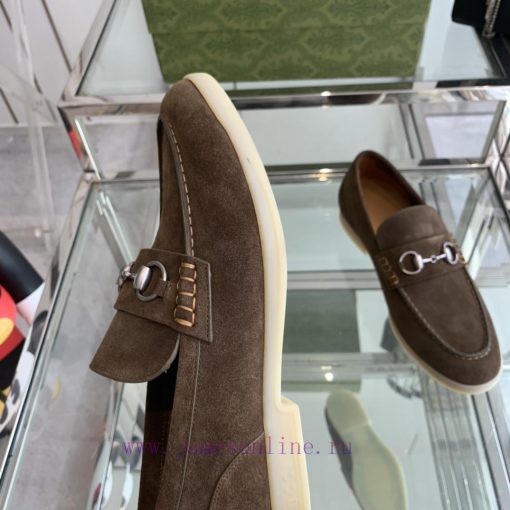 Gucci Classic Men's Horseneck Buckle loafersFeaturing a classic design and intricately embel8h105pnj - Image 6