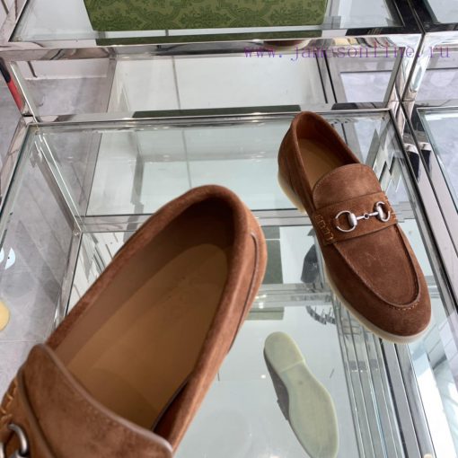 Gucci Classic Men's Horseneck Buckle loafersFeaturing a classic design and intricately embel3m522jwc - Image 5