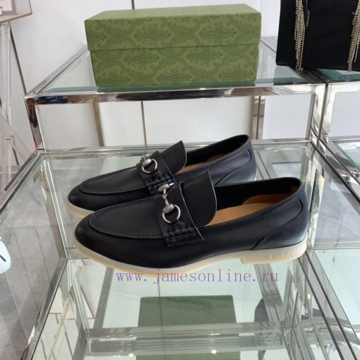 Gucci Classic Men's Horseneck Buckle loafersFeaturing a classic design and intricately embel0lis70a1 - Image 3