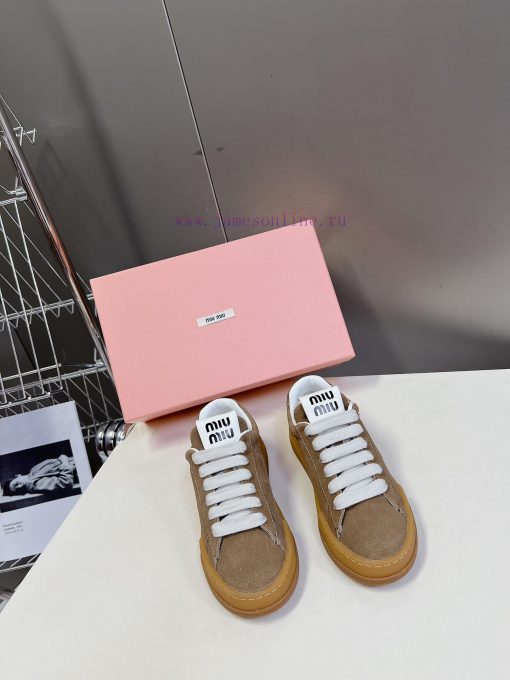 MIUMIU New American Retro Style~A must-have for dirty shoes with a stylish and stylish appean45drlhi