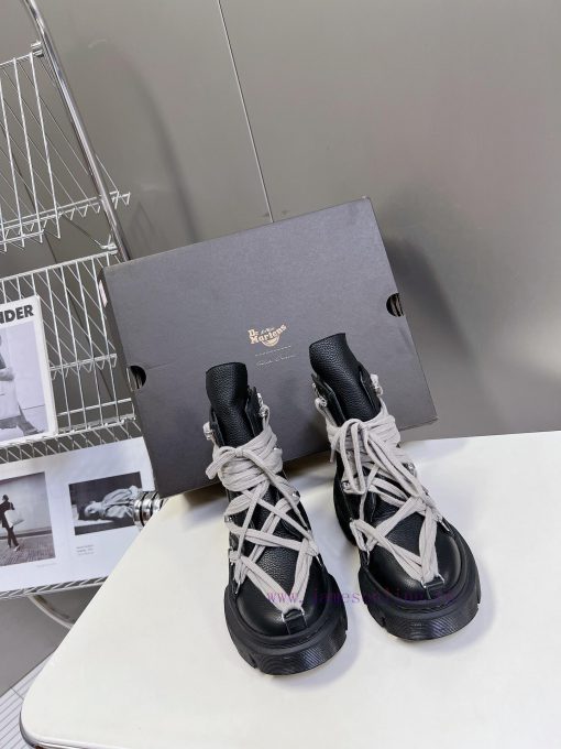 Rickowens Owens x Dr. Martens collaboration strap thick sole height increasing Martin boots fjurlpli - Image 2