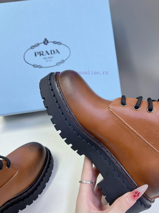 Prada Thick soled Retro Martin BootsFashionable thick soled casual motorcycle Martin boots, dyuzrrw3 - Image 8