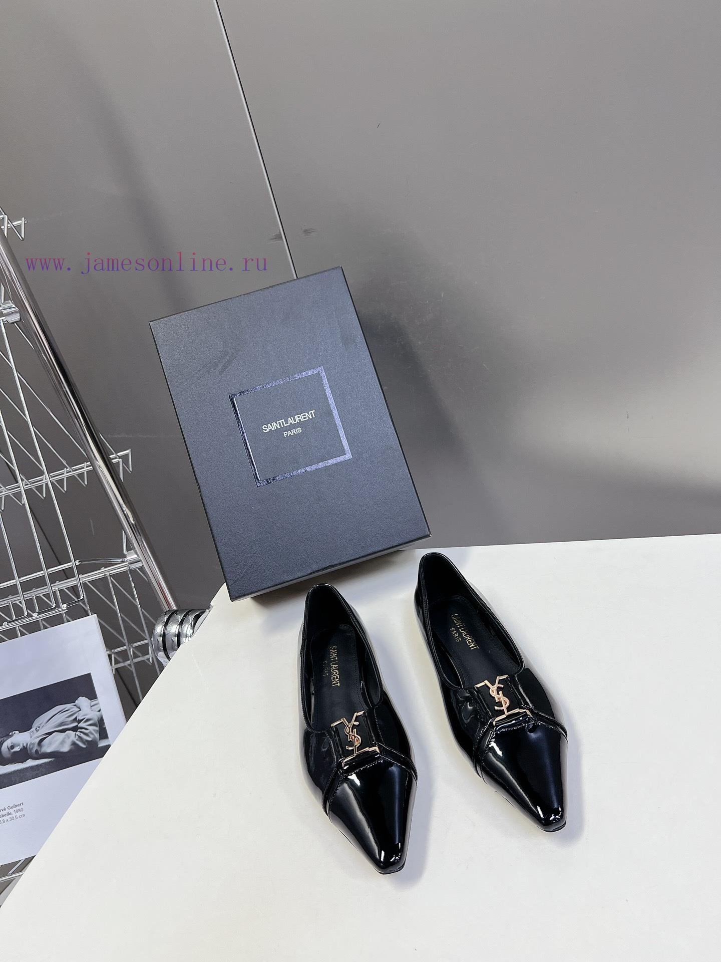SAIN * LAURENT's new spring and summer collection has been released, featuring pointed and sahf40g83 - Image 2