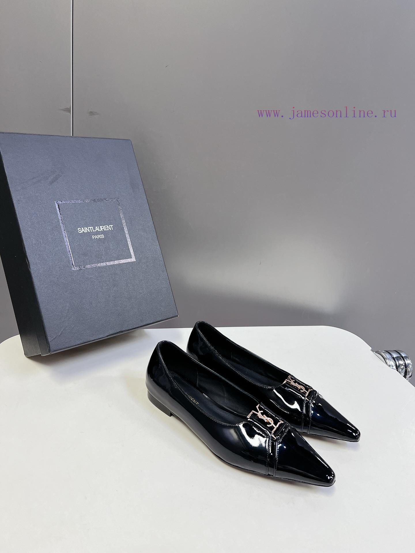 SAIN * LAURENT's new spring and summer collection has been released, featuring pointed and sahf40g83 - Image 3