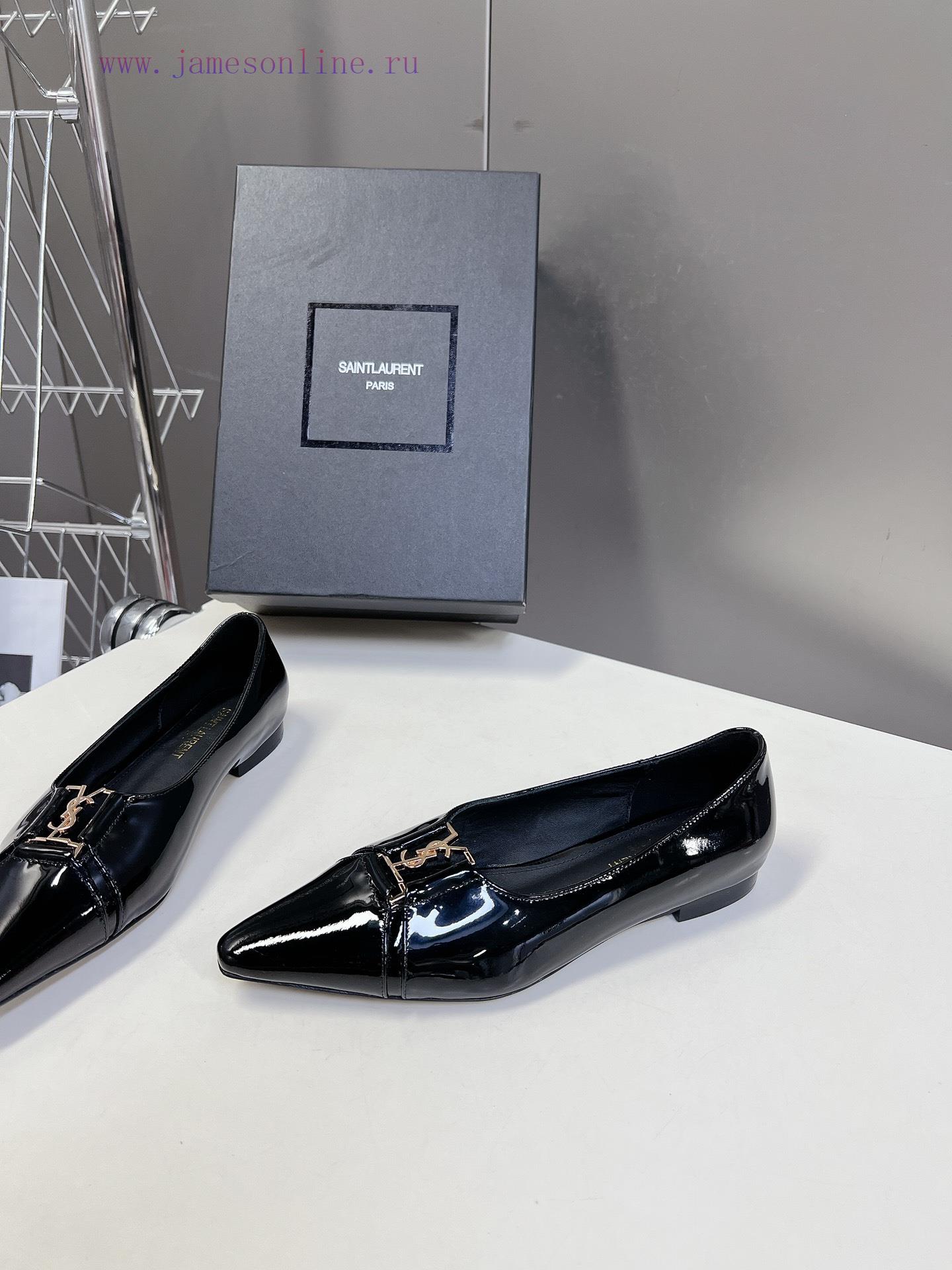 SAIN * LAURENT's new spring and summer collection has been released, featuring pointed and sahf40g83 - Image 4