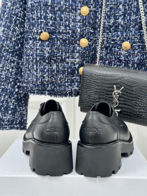 Celine | Celine 24ss Early Autumn New ProductLace up leather shoesGo materialThe fabric is mvbgx060a - Image 7