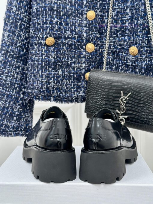 Celine | Celine 24ss Early Autumn New ProductLace up leather shoesGo materialThe fabric is mofcf7edw - Image 7