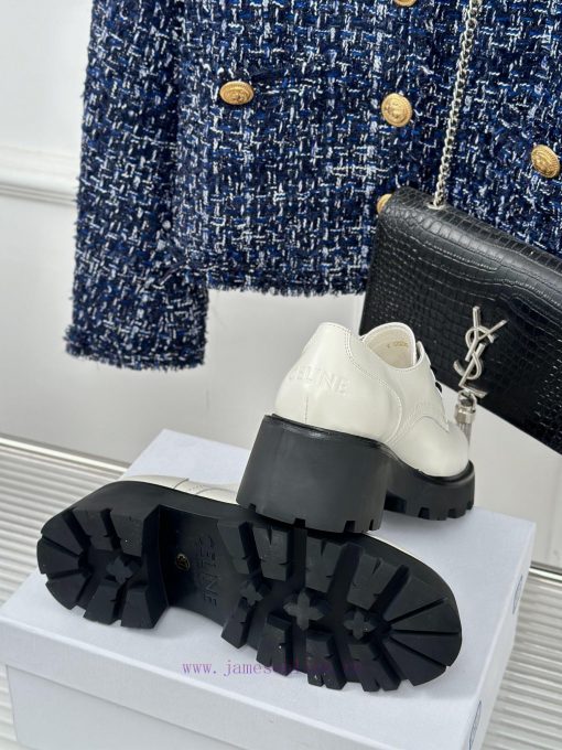 Celine | Celine 24ss Early Autumn New ProductLace up leather shoesGo materialThe fabric is mrgotbz9n - Image 10