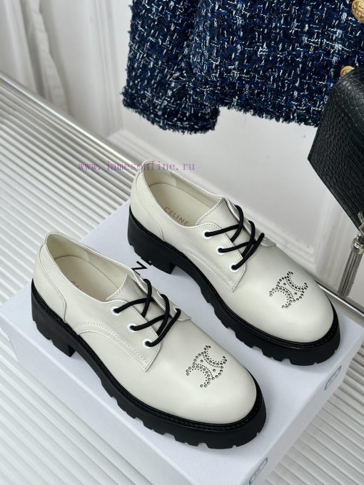 Celine | Celine 24ss Early Autumn New ProductLace up leather shoesGo materialThe fabric is mrgotbz9n - Image 13
