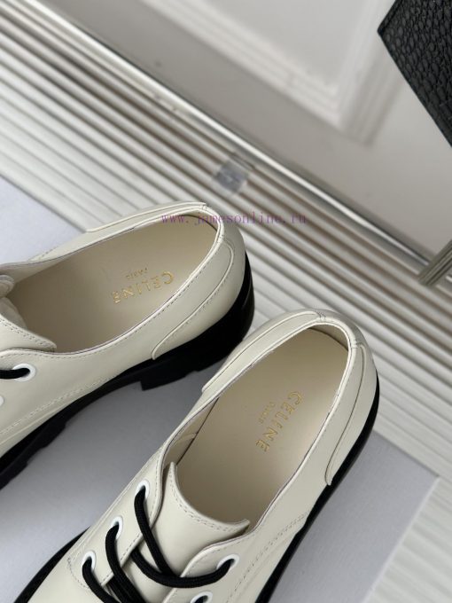 Celine | Celine 24ss Early Autumn New ProductLace up leather shoesGo materialThe fabric is mrgotbz9n - Image 18