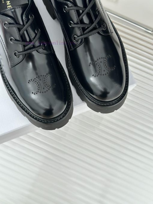 Celine | Celine 24ss Early Autumn New ProductLace up leather shoesGo materialThe fabric is mofcf7edw - Image 17
