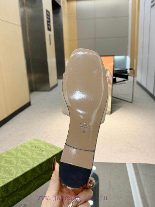 Gucci Home 2 New Flat Heel One Way Dragging Long term Production Recommended to Meimei Must k9zj7bip - Image 10
